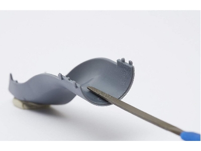 Modeling File Single Cut Flat - Half-round - zdjęcie 3