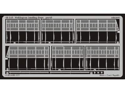  Wellington landing flaps 1/48 - Trumpeter - blaszki - zdjęcie 3