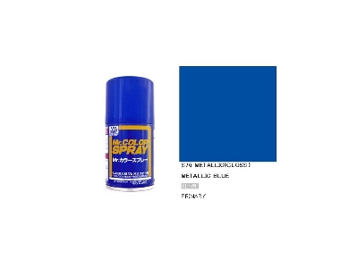 S076 Blue Metallic (Gloss) Spray - zdjęcie 1