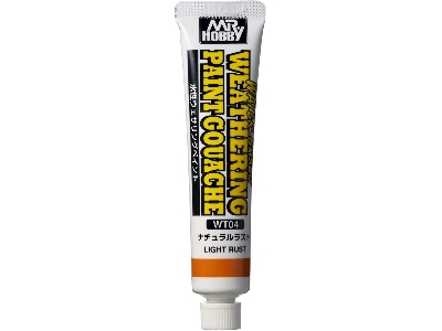 Wt-04 Weathering Water-based Paint Gouache Light Rust - zdjęcie 3