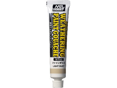 Wt-05 Weathering Water-based Paint Gouache Light Dust - zdjęcie 3