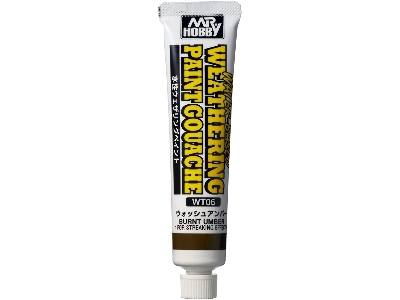 Wt-06 Weathering Water-based Paint Gouache Burnt Umber - zdjęcie 3