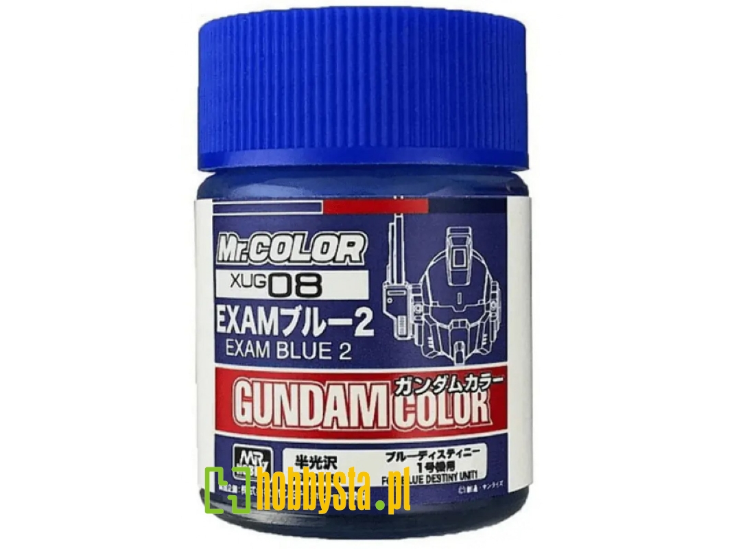 Xug08 Gundam Color Exam Blue Ii Semi-gloss - zdjęcie 1 Xug08 Gundam Color Exam Blue Ii Semi-gloss - zdjęcie 1