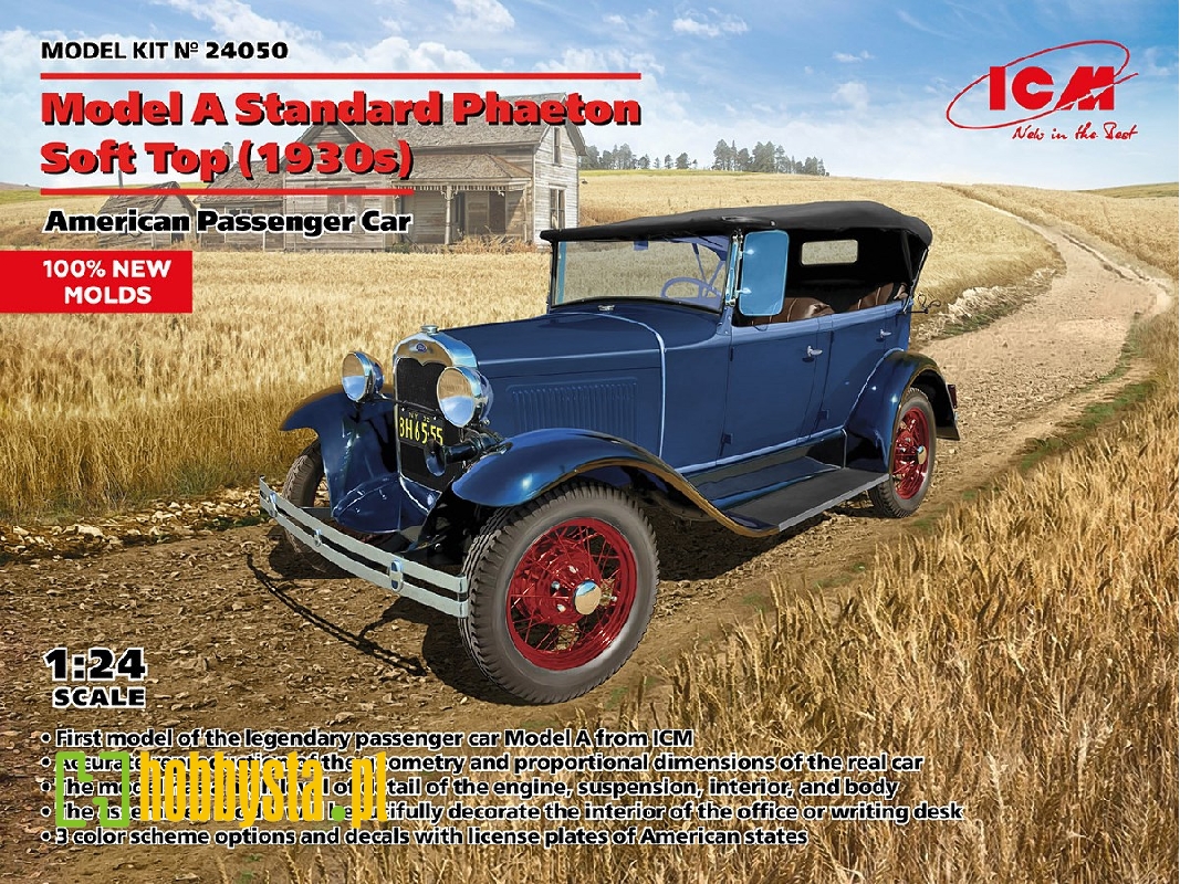 Model A Standard Phaeton Soft Top (1930s) - zdjęcie 1 Model A Standard Phaeton Soft Top (1930s) - zdjęcie 1