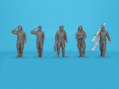 Japanese Pilots And Ground Personnel WWII - zdjęcie 2
