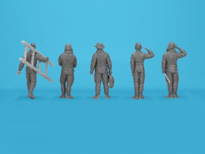 Japanese Pilots And Ground Personnel WWII - zdjęcie 3