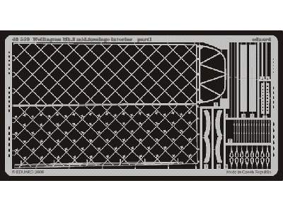  Wellington Mk. I Mid. fuselage interior 1/48 - Trumpeter - blas - zdjęcie 2