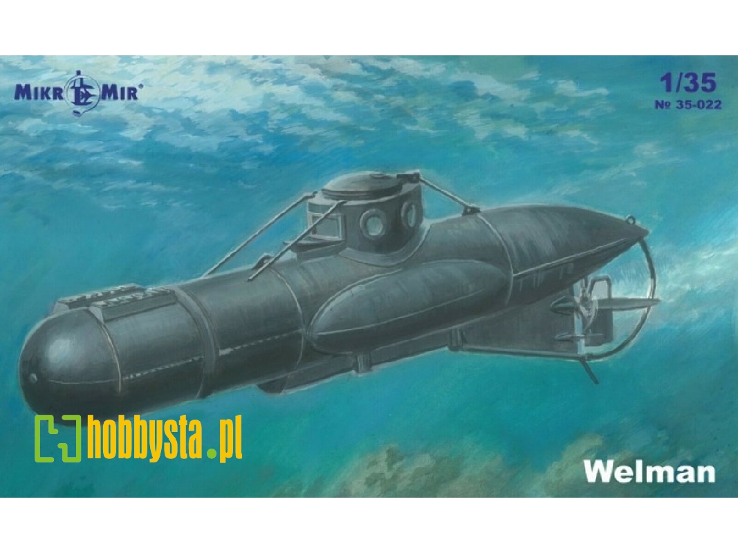 Welman W10 British Wwii Midget Submarine - zdjęcie 1 Welman W10 British Wwii Midget Submarine - zdjęcie 1