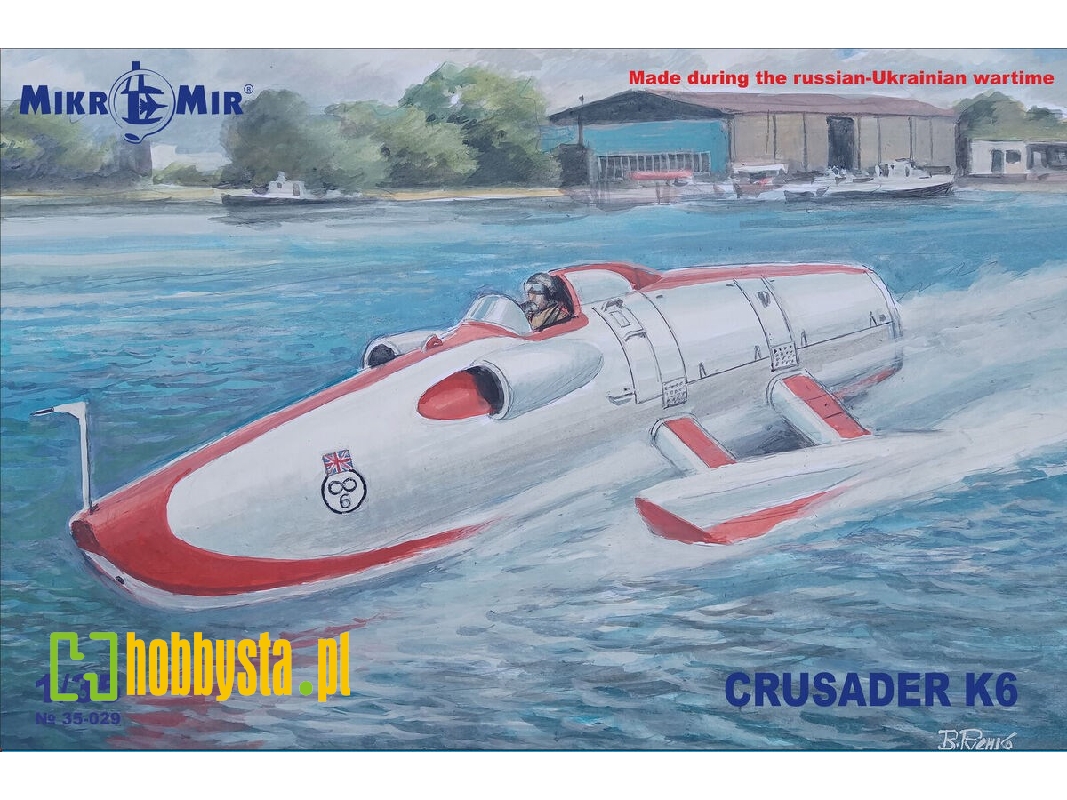 Crusader K6 - Jet Powered Boat - zdjęcie 1 Crusader K6 - Jet Powered Boat - zdjęcie 1