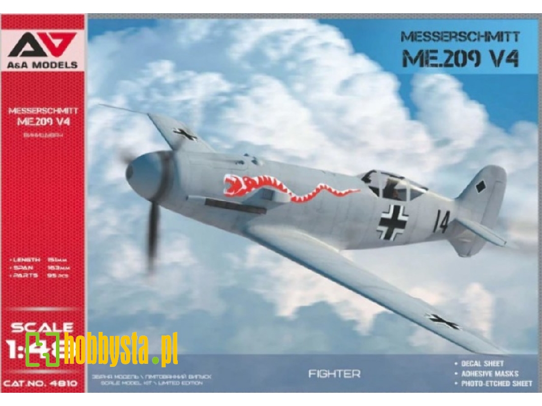 Messerschmitt Me.209 V-4 - zdjęcie 1 Messerschmitt Me.209 V-4 - zdjęcie 1