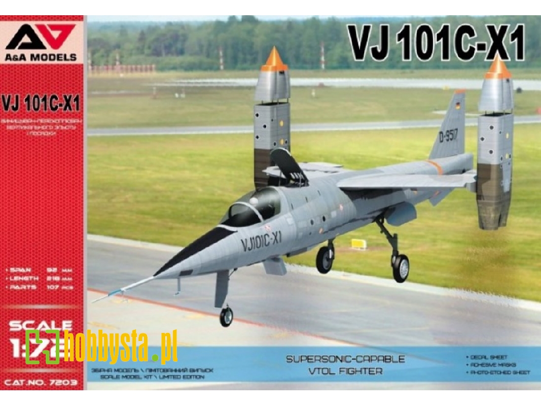 Vj101c-x1 Supersonic Vtol Fighter - zdjęcie 1 Vj101c-x1 Supersonic Vtol Fighter - zdjęcie 1