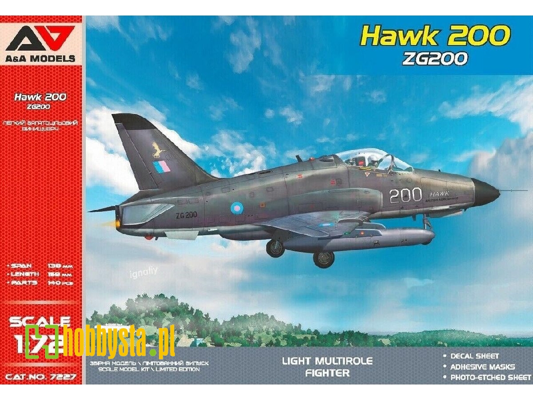 Hawk 200 Zg200 - Light Multirole Fighter - zdjęcie 1 Hawk 200 Zg200 - Light Multirole Fighter - zdjęcie 1
