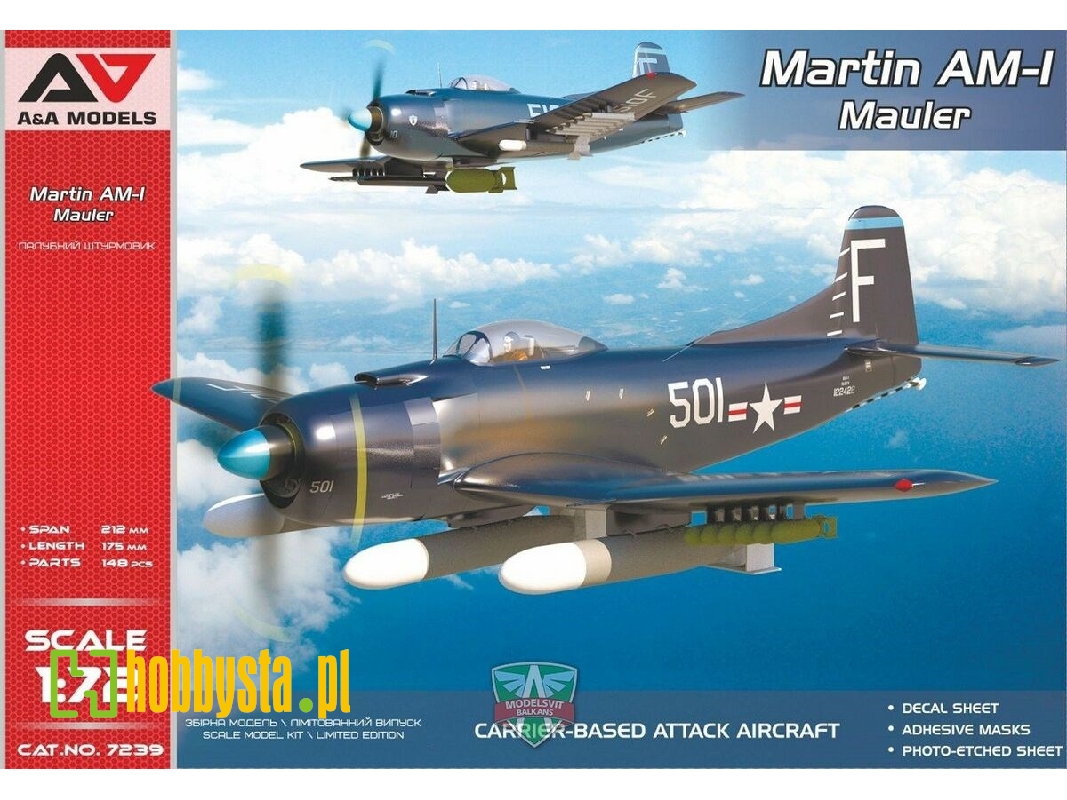 Am-1 "mauler" Attack Aircraft (Late Ver.) - zdjęcie 1 Am-1 "mauler" Attack Aircraft (Late Ver.) - zdjęcie 1