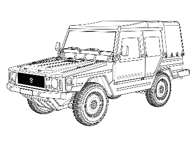 0,5t Light Truck 4x4 Iltis - zdjęcie 6