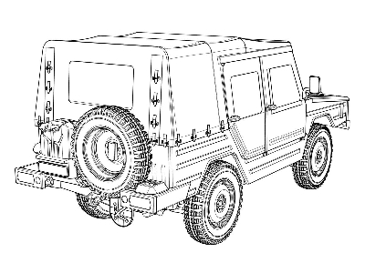 0,5t Light Truck 4x4 Iltis - zdjęcie 7