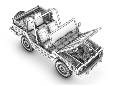 0,5t Light Truck 4x4 Iltis - zdjęcie 11