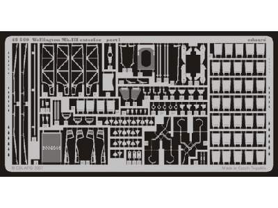  Wellington Mk. III exterior 1/48 - Trumpeter - blaszki - zdjęcie 1