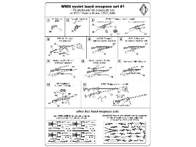 Soviet Ww2 Hand Weapons - zdjęcie 2