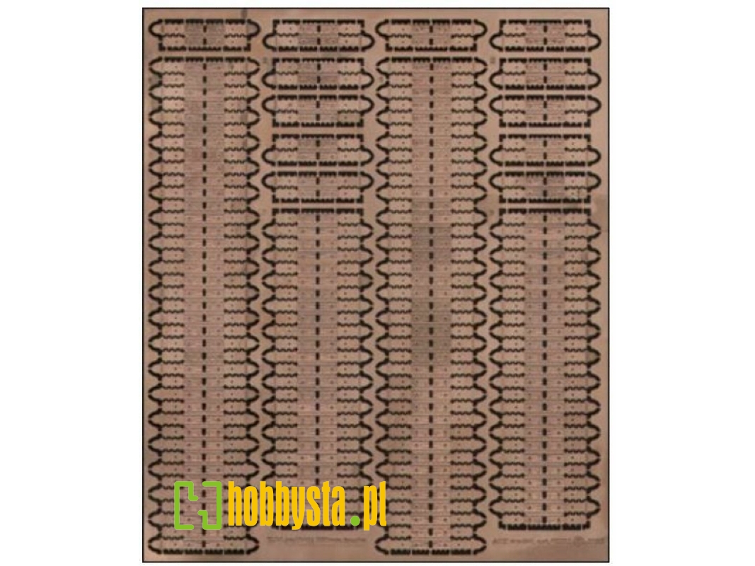 Etched Tracks For T-34 M.1941 - zdjęcie 1 Etched Tracks For T-34 M.1941 - zdjęcie 1