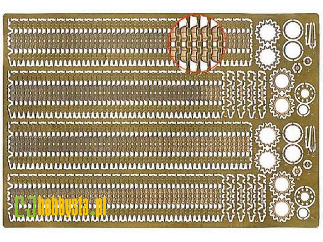 T-72 Rmsh Etched Tracks Set - zdjęcie 1 T-72 Rmsh Etched Tracks Set - zdjęcie 1