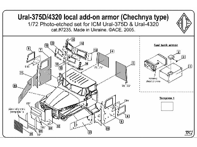 Armor For Ural 375d/4320 (Chechen War) - zdjęcie 4