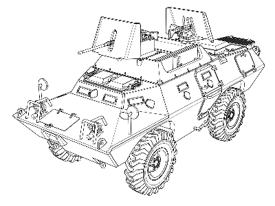 V-100 (Xm-706 E2) Usaf Armored Patrol Car - zdjęcie 11