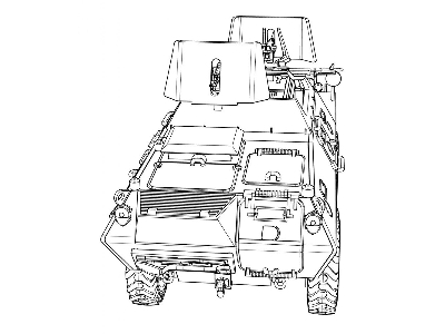 V-100 (Xm-706 E2) Usaf Armored Patrol Car - zdjęcie 18