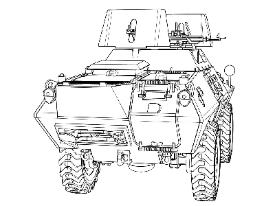 V-100 (Xm-706 E2) Usaf Armored Patrol Car - zdjęcie 19