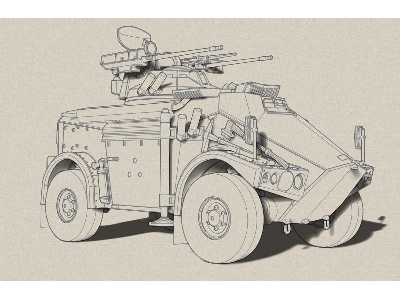 Panhard M-3 Vda Twin 20mm Aa System - zdjęcie 9