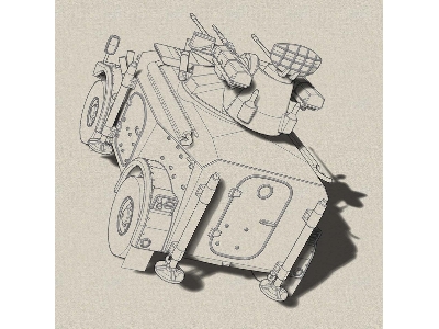 Panhard M-3 Vda Twin 20mm Aa System - zdjęcie 13