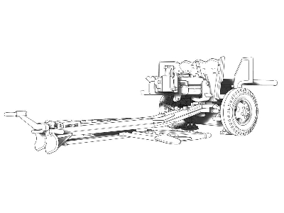 Us M-1 57mm At Gun On M-2 Carriage - zdjęcie 7