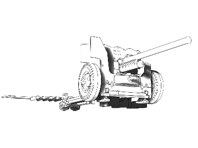 Us M-1 57mm At Gun On M-2 Carriage - zdjęcie 8