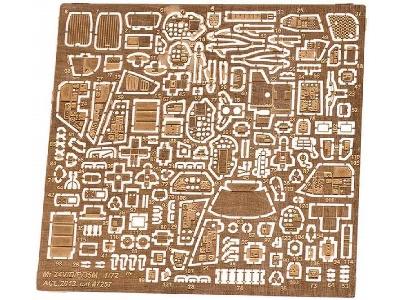 Photo-etched: Mi-24 V/D/P, Mi-35m Pilots Interior - zdjęcie 1