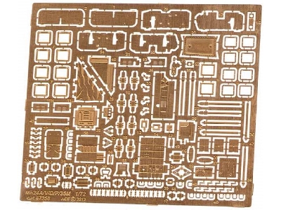 Photo-etched: Mi-24 A/V/D/P, Mi-35m Cargo Module Interior - zdjęcie 1