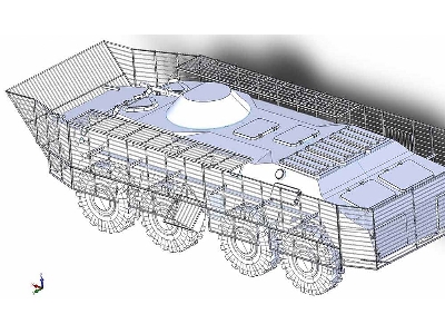 Slat Armor For Btr-70 - zdjęcie 16