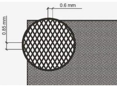 Anti-slip Surfaces (X-type, Embossed Lines, 0.6mm Step; 135mm X 64mm) - zdjęcie 2