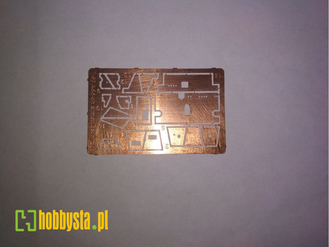 Photo-etched Set For T-60 - Add On Armor (For Ace Kits) - zdjęcie 1