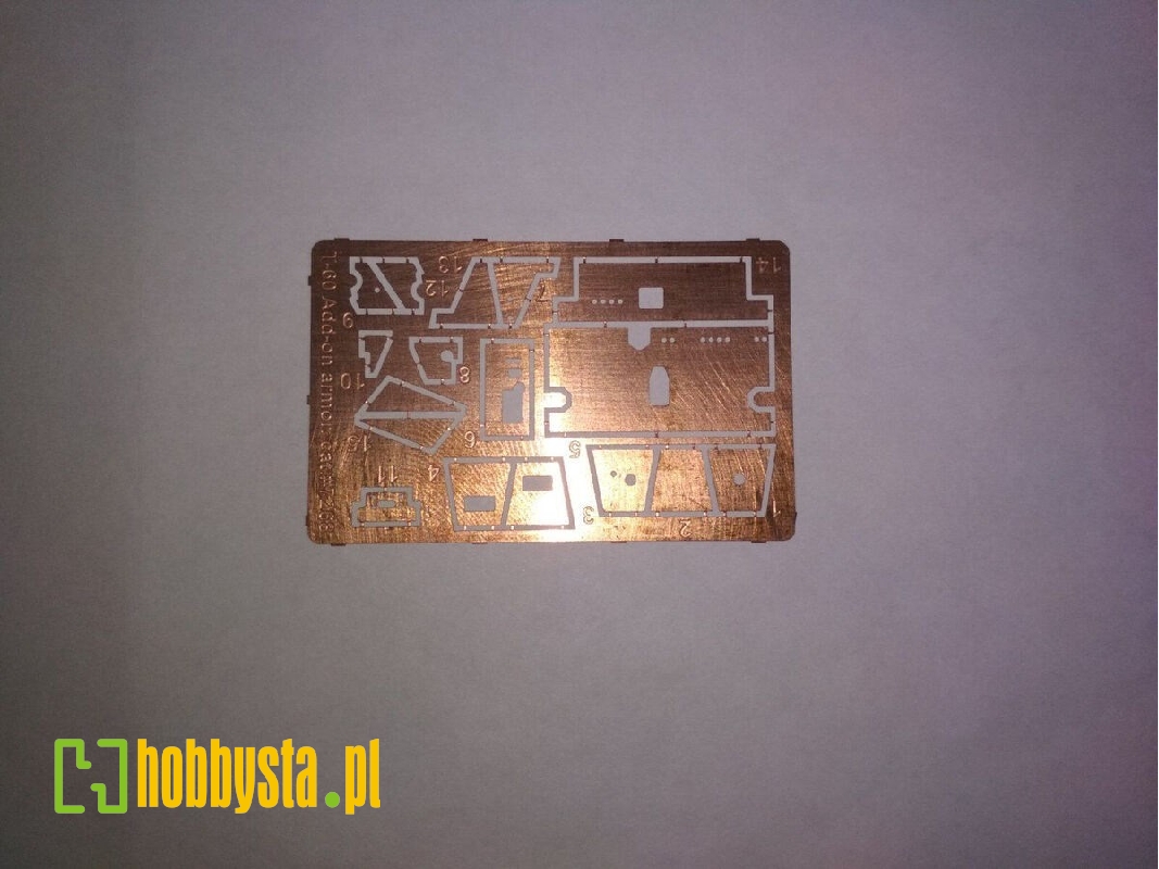 Photo-etched Set For T-60 - Add On Armor (For Ace Kits) - zdjęcie 1 Photo-etched Set For T-60 - Add On Armor (For Ace Kits) - zdjęcie 1