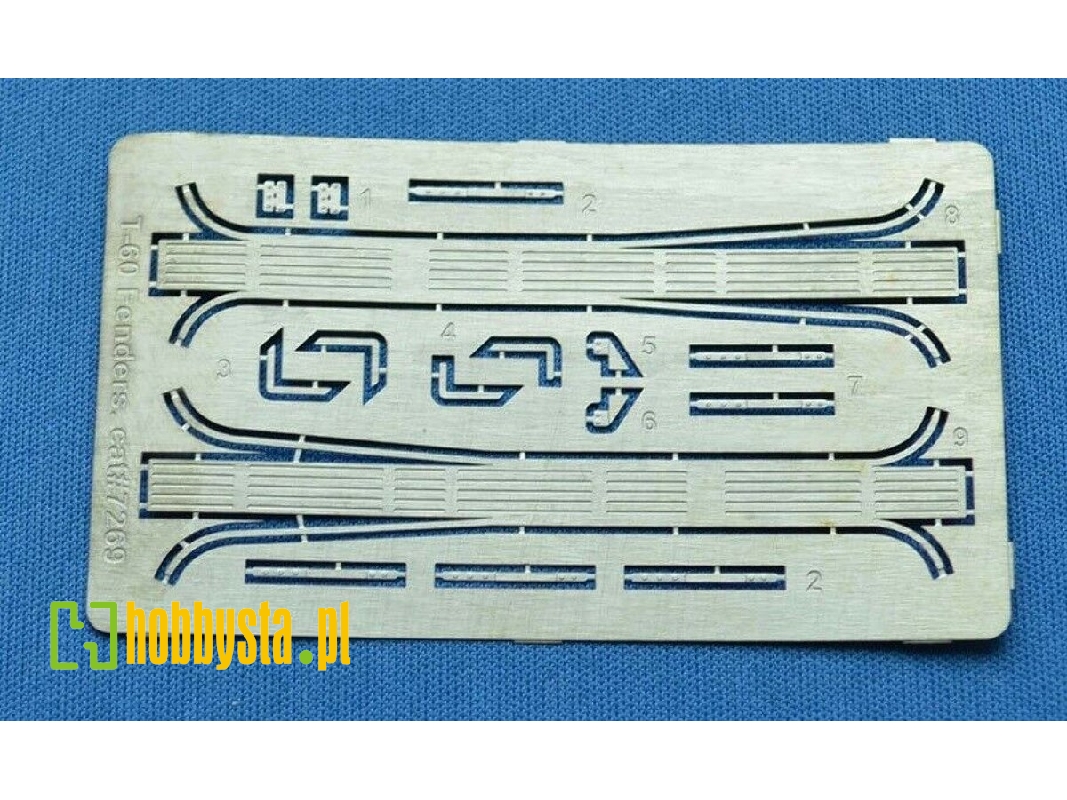 Photo-etched Set T-60 - Fenders (For Ace Kits) - zdjęcie 1