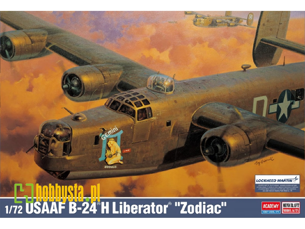 Consolidated B-24 H Liberator - Zodiac Decals - zdjęcie 1