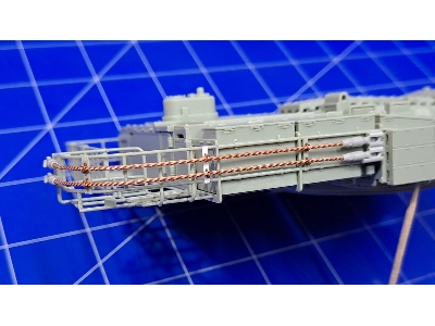 K2 'black Panther' R.O.K. And Polish Army Mbt - Twoing Cables And Holders (For Academy Kit) - zdjęcie 9
