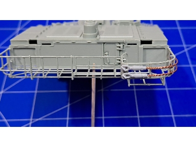 K2 'black Panther' R.O.K. And Polish Army Mbt - Twoing Cables And Holders (For Academy Kit) - zdjęcie 10