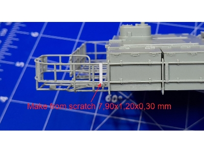 K2 'black Panther' R.O.K. And Polish Army Mbt - Twoing Cables And Holders (For Academy Kit) - zdjęcie 15