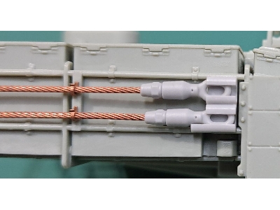 K2 'black Panther' R.O.K. And Polish Army Mbt - Twoing Cables And Holders (For Academy Kit) - zdjęcie 21