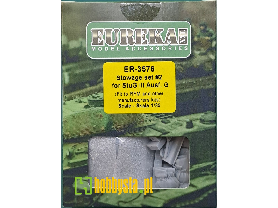 Stug Iii Ausf.G - Stowage Set#2 (For Miniart, Dragon, Das Werk, Takom, Rfm Kits) - zdjęcie 1 Stug Iii Ausf.G - Stowage Set#2 (For Miniart, Dragon, Das Werk, Takom, Rfm Kits) - zdjęcie 1