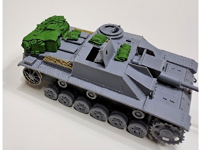 Stug Iii Ausf.G - Stowage Set#3 (For Miniart, Dragon, Das Werk, Takom, Rfm Kits) - zdjęcie 4