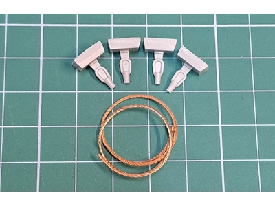 Towing Cable For Modern Soviet Tanks 1/48 (T-72, T-80, T-90) - zdjęcie 1