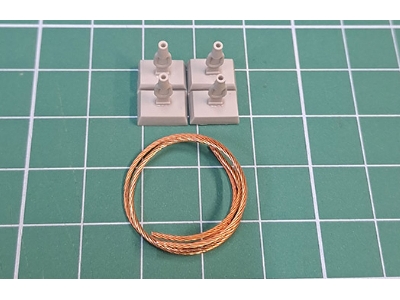 Towing Cable For Modern Soviet Tanks 1/48 (T-72, T-80, T-90) - zdjęcie 2