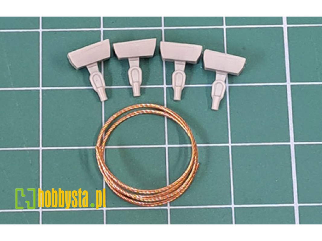 Towing Cable For Modern Soviet Tanks 1/72 (T-72, T-80, T-90) - zdjęcie 1