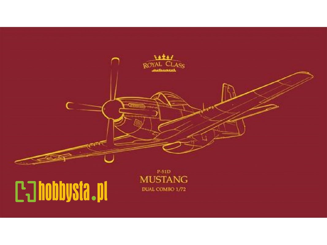 P-51D MUSTANG DUAL COMBO 1/72 - zdjęcie 1 P-51D MUSTANG DUAL COMBO 1/72 - zdjęcie 1